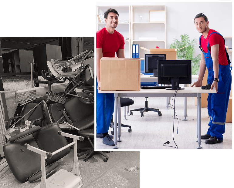 Sustainable office decommissioning
